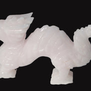 Mangano Calcite hand-carved Dragon 952g Rocks and Things
