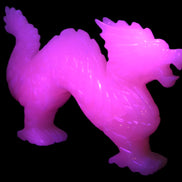 Mangano Calcite hand-carved Dragon 952g Rocks and Things