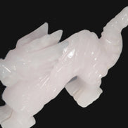 Mangano Calcite hand-carved Dragon 952g Rocks and Things