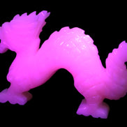 Mangano Calcite hand-carved Dragon 907g Rocks and Things