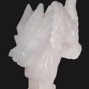 Mangano Calcite hand-carved Dragon 907g Rocks and Things