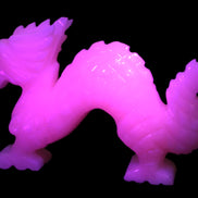 Mangano Calcite hand-carved Dragon 907g Rocks and Things