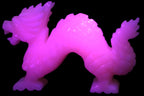Mangano Calcite hand-carved Dragon 907g Rocks and Things