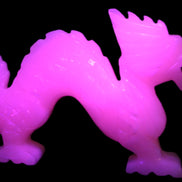 Mangano Calcite hand-carved Dragon 907g Rocks and Things