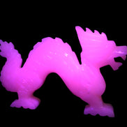 Mangano Calcite hand-carved Dragon 907g Rocks and Things