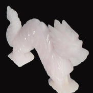 Mangano Calcite hand-carved Dragon 907g Rocks and Things