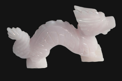 Mangano Calcite hand-carved Dragon 907g Rocks and Things