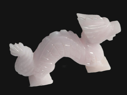 Mangano Calcite hand-carved Dragon 907g Rocks and Things