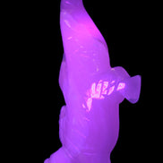 Mangano Calcite hand-carved crocodile 837g Rocks and Things