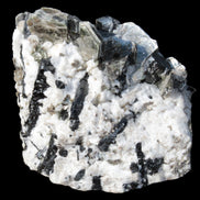 Black Tourmaline crystals massed with amazing Lepidolite sandwiches and Muscovite clusters in Feldspar matrix 800g - Rocks and Things Store