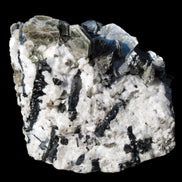 Black Tourmaline crystals massed with amazing Lepidolite sandwiches and Muscovite clusters in Feldspar matrix 800g - Rocks and Things Store