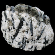 Black Tourmaline crystals massed with amazing Lepidolite sandwiches and Muscovite clusters in Feldspar matrix 800g in sunlight - Rocks and Things Store