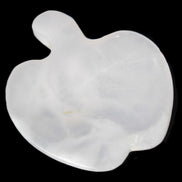 Mangano Calcite hand-carved apple 37.8g Rocks and Things