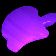 Mangano Calcite hand-carved bitten apple 80g Rocks and Things