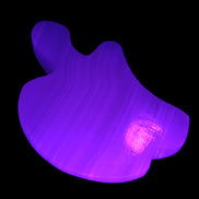 Mangano Calcite hand-carved bitten apple 80g Rocks and Things