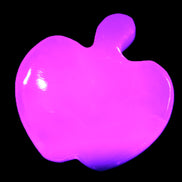 Mangano Calcite apple 62-68g in UV light