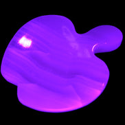 Mangano Calcite hand-carved apple 50-59g Rocks and Things