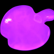 Mangano Calcite hand-carved apple 50-59g Rocks and Things