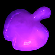 Mangano Calcite hand-carved apple 50-59g Rocks and Things