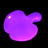 Mangano Calcite hand-carved apple 50-59g Rocks and Things