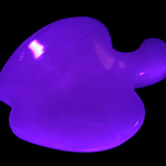 Mangano Calcite hand-carved apple 50-59g Rocks and Things