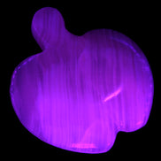 Mangano Calcite hand-carved apple 41-49g Rocks and Things