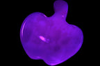 Mangano Calcite hand-carved apple 41-49g Rocks and Things