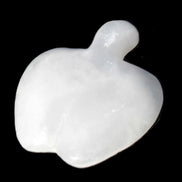 Mangano Calcite hand-carved apple 41-49g Rocks and Things