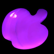 Mangano Calcite hand-carved apple 41-49g Rocks and Things