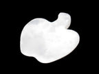 Mangano Calcite hand-carved apple 41-49g Rocks and Things