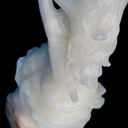 Mermaid hand-carved White Jade 320mm 3900g Rocks and Things
