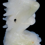 Mermaid hand-carved White Jade 320mm 3900g Rocks and Things