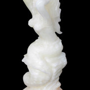 Mermaid hand-carved White Jade 320mm 3900g Rocks and Things
