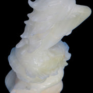 Mermaid hand-carved White Jade 320mm 3900g Rocks and Things
