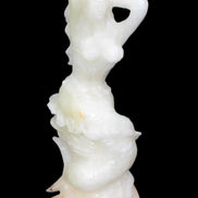 Mermaid hand-carved White Jade 320mm 3900g Rocks and Things