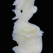 Mermaid hand-carved White Jade 320mm 3900g Rocks and Things