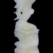 Mermaid hand-carved White Jade 320mm 3900g Rocks and Things