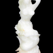Mermaid hand-carved White Jade 320mm 3900g Rocks and Things