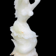 Mermaid hand-carved White Jade 320mm 3900g Rocks and Things