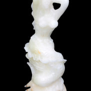 Mermaid hand-carved White Jade 320mm 3900g Rocks and Things