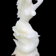 Mermaid hand-carved White Jade 320mm 3900g Rocks and Things