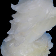 Mermaid hand-carved White Jade 320mm 3900g Rocks and Things