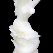 Mermaid hand-carved White Jade 320mm 3900g Rocks and Things