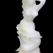Mermaid hand-carved White Jade 320mm 3900g Rocks and Things