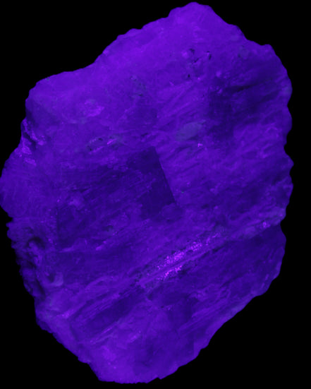 Soft Mint-Green and Pink Tourmaline on matrix from Afghanistan 80mm 833ct 166.6g in UV light - Rocks and Things Store