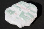 Soft Mint-Green and Pink Tourmaline on marble from Afghanistan 80mm 833ct 166.6g Rocks and Things