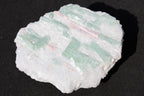 Soft Mint-Green and Pink Tourmaline on marble from Afghanistan 80mm 833ct 166.6g Rocks and Things