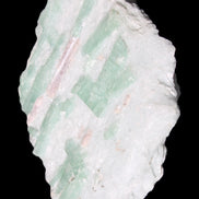 Soft Mint-Green and Pink Tourmaline on matrix from Afghanistan 80mm 833ct 166.6g in sunlight - Rocks and Things Store