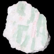 Soft Mint-Green and Pink Tourmaline on matrix from Afghanistan 80mm 833ct 166.6g in sunlight - Rocks and Things Store