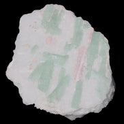 Soft Mint-Green and Pink Tourmaline on matrix from Afghanistan 80mm 833ct 166.6g in sunlight - Rocks and Things Store